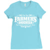 farmer's daughter funny Ladies Fitted T-Shirt