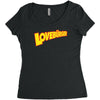 love burger Women's Triblend Scoop T-shirt