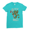 ugly christmas Ladies Fitted T-Shirt