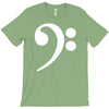 bass cleff funny T-Shirt