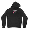 junior's breast cancer awareness i wear pink Youth Hoodie