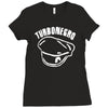 turbonegro band punk retro Ladies Fitted T-Shirt