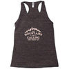 the mountains are calling Racerback Tank