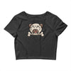 cute pug dog Crop Top