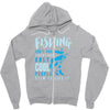 fishing isn't for everyone Zipper Hoodie