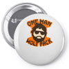 one man wolf pack the hangover movie Pin-back button