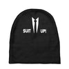 inspired by how i met your mother, barney suit up funny Baby Beanies