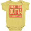 straight outta kindergarten Baby Bodysuit