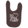 girls fish too only prettier Baby Bibs