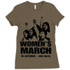 Women's March Protest Ladies Fitted T-Shirt