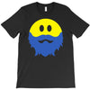 bearded smiley face T-Shirt