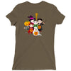 halloween kids Ladies Fitted T-Shirt