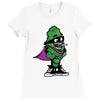 cannabis Ladies Fitted T-Shirt