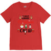 first grade christmas crew V-Neck Tee