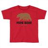 Papa Bear Toddler T-shirt