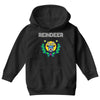reindeer christmas Youth Hoodie
