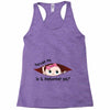 September Peeking Out Baby Girl Racerback Tank