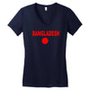 bangladesh international team national country Women's V-Neck T-Shirt