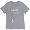 Muggle on Board Watercolor V-Neck Tee