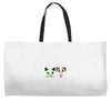 cat and dog Weekender Totes