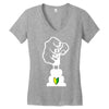 gear shifters stick clutch Women's V-Neck T-Shirt
