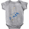 the proud prince Baby Bodysuit