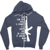 funny militaryarmymarines ak47 Zipper Hoodie