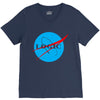 logic nasa V-Neck Tee