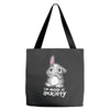 bunny anxiety Tote Bags