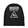 warning does not play well with others Baby Beanies