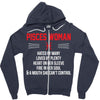 Pisces Woman Zipper Hoodie