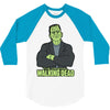 old school zombie 3/4 Sleeve Shirt