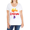 Alpha Omicson Pi Ladies Curvy T-Shirt