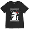 big trex santa ugly christmas V-Neck Tee