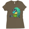 philbert before coffee Ladies Fitted T-Shirt