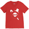 brook flag one piece V-Neck Tee