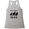 run forest run Racerback Tank