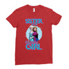 sister of the birthday girl Ladies Fitted T-Shirt