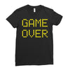 Game Over Ladies Fitted T-Shirt