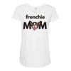 frenchie mom Maternity Scoop Neck T-shirt