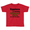 happiness is watching gilmore girls Toddler T-shirt