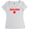 bangladesh international team national country Women's Triblend Scoop T-shirt
