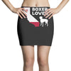californian boxer lover Mini Skirts