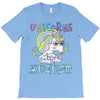 unicorns are born in august cute unicorn T-Shirt