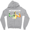 mcgragor notorious Zipper Hoodie