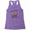 my face Racerback Tank