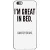 great in bed iPhone 6/6s Case