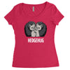 hedgehug Women's Triblend Scoop T-shirt
