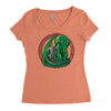 how to train your ancient god Women's Triblend Scoop T-shirt