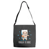 puncha yo buns Adjustable Strap Totes